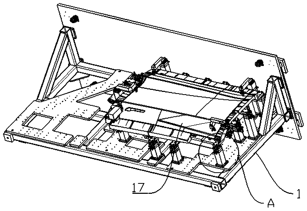 Quick switching module device for automobile gauge tool