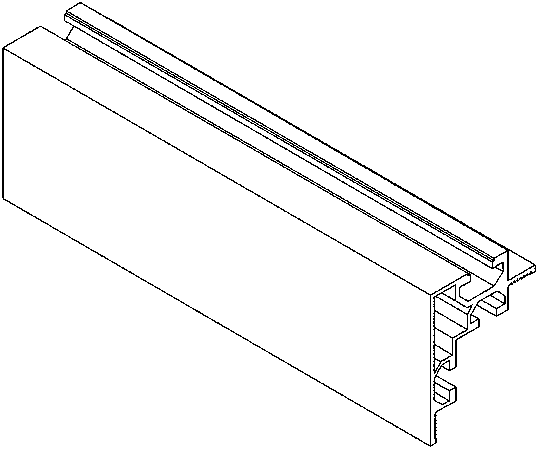 Casing base aluminum alloy profile