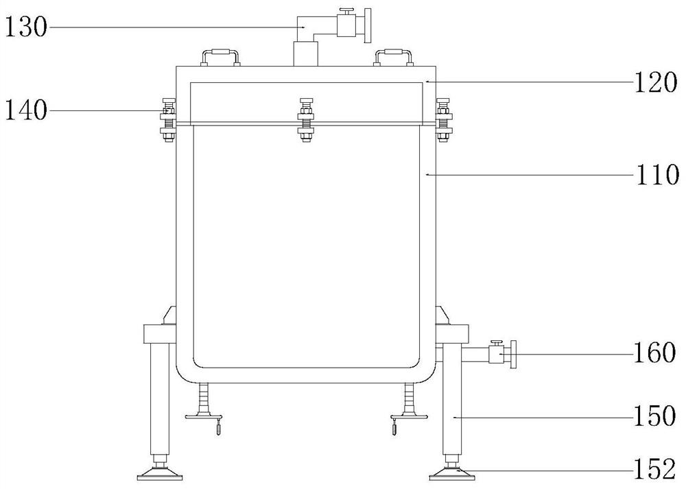Easy-to-disassemble rural domestic sewage treatment equipment