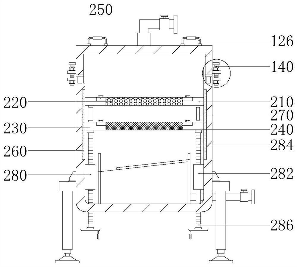 Easy-to-disassemble rural domestic sewage treatment equipment