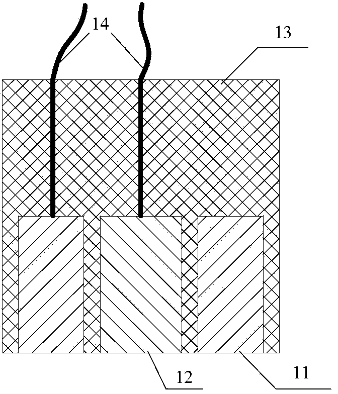 Device and method for monitoring failure rule of anticorrosive coating in stressed pipeline in real time