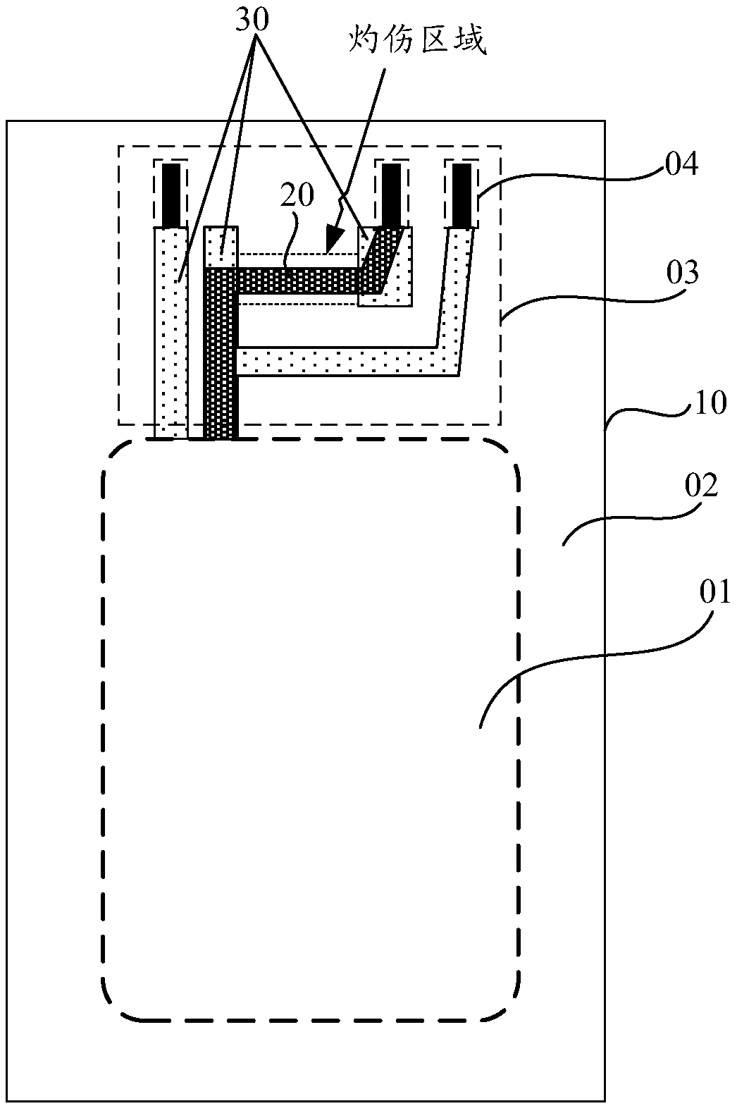 Array substrate, display device and mask plate