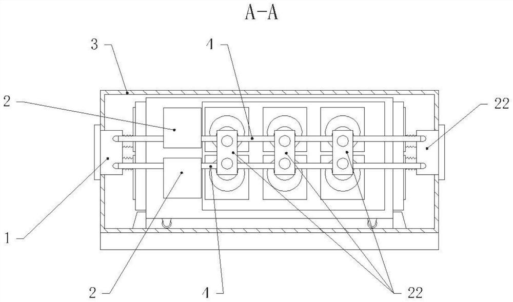 Temperature field regulation and control device of box-type substation space and regulation and control method of temperature field regulation and control device