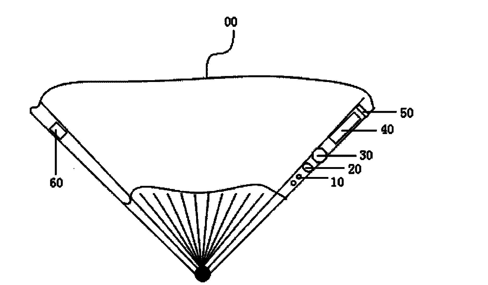 Electronic recording/playback folding culture fan