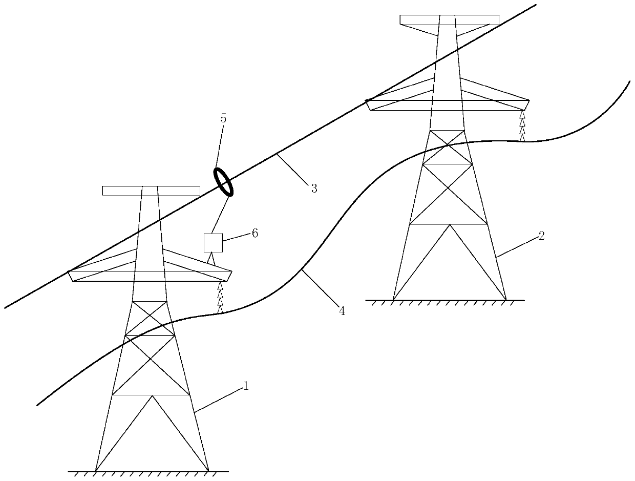 A method for monitoring transmission line galloping based on OPGW ground wire induced current