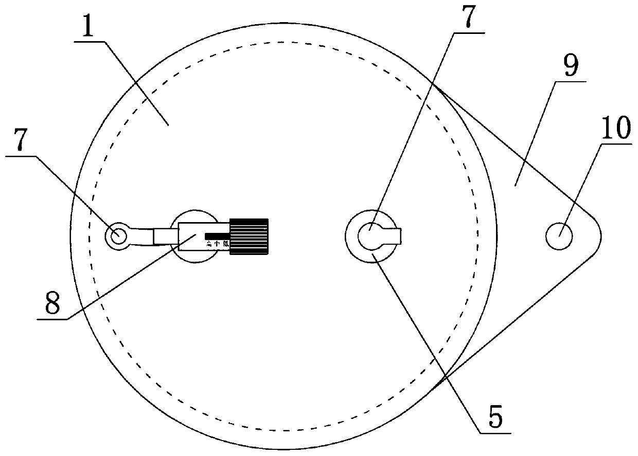 Gastrointestinal pressure reducer with adjustable pressure