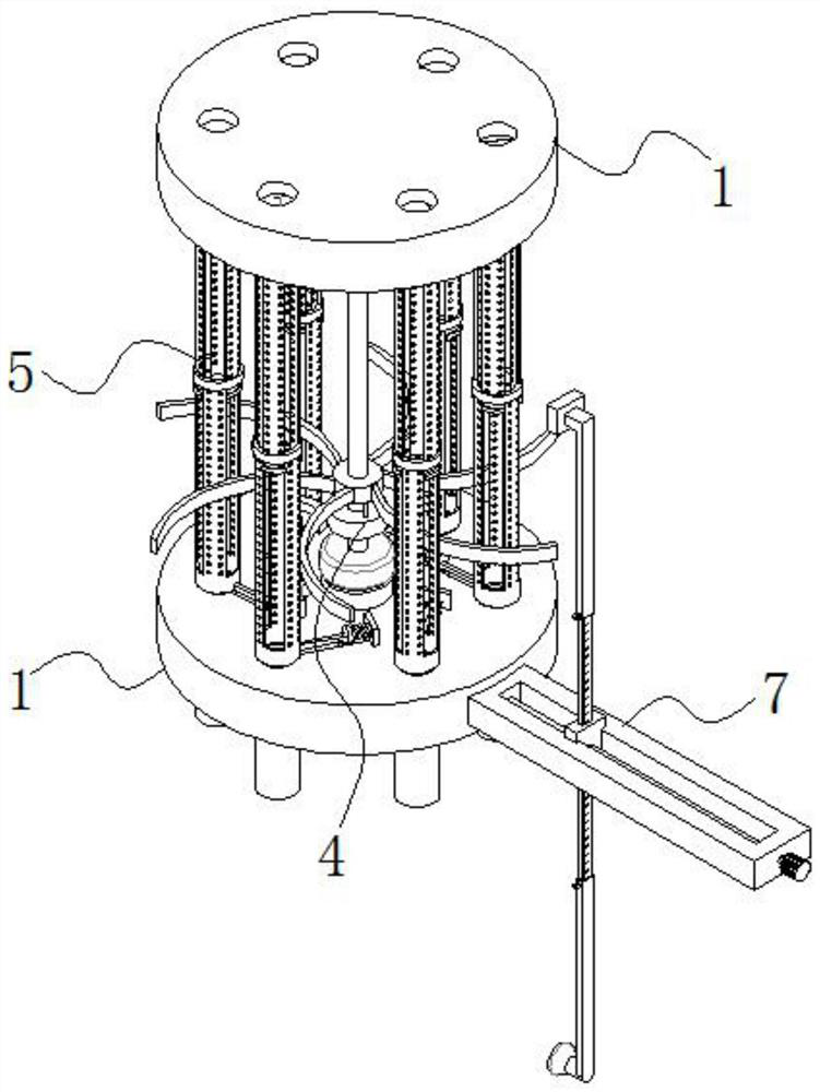 Guide cutting structure special for whole grain noodles