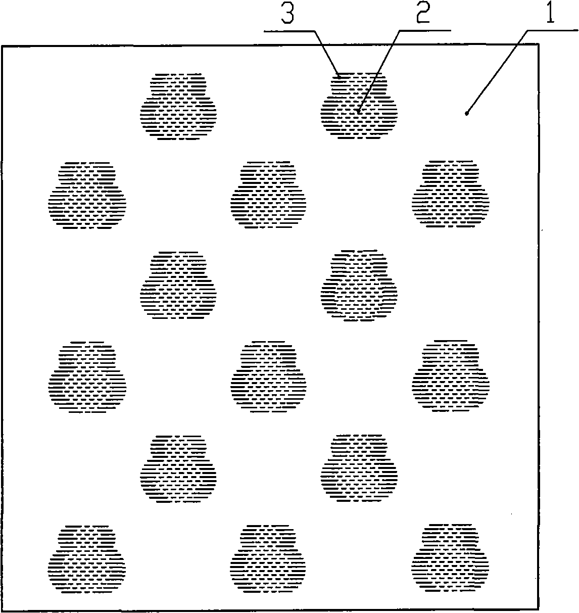 Cutting motif fabric and method of manufacture