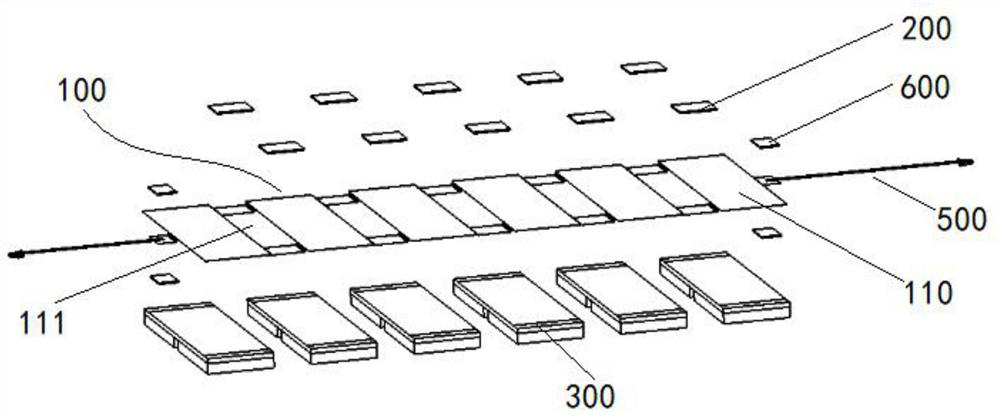 A heating film system assembly for a battery pack