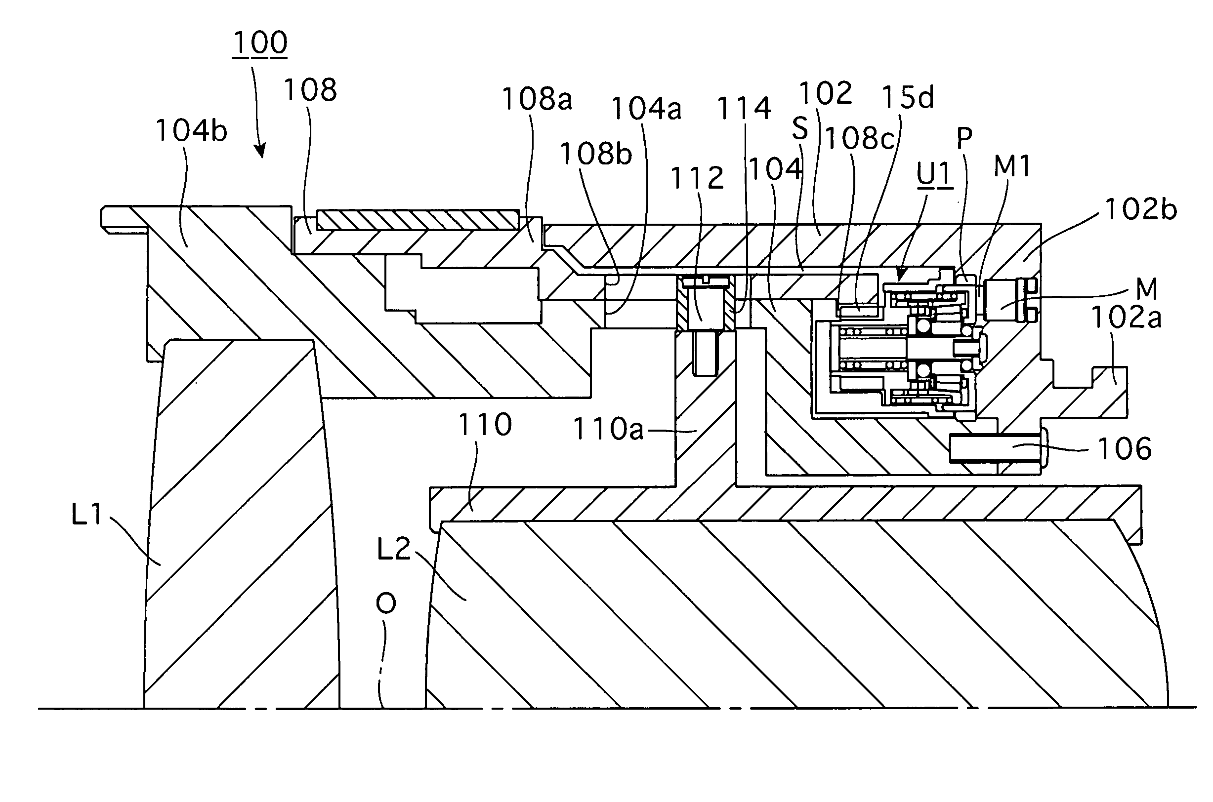 One-way rotational transfer mechanism, and a lens barrel incorporating the same