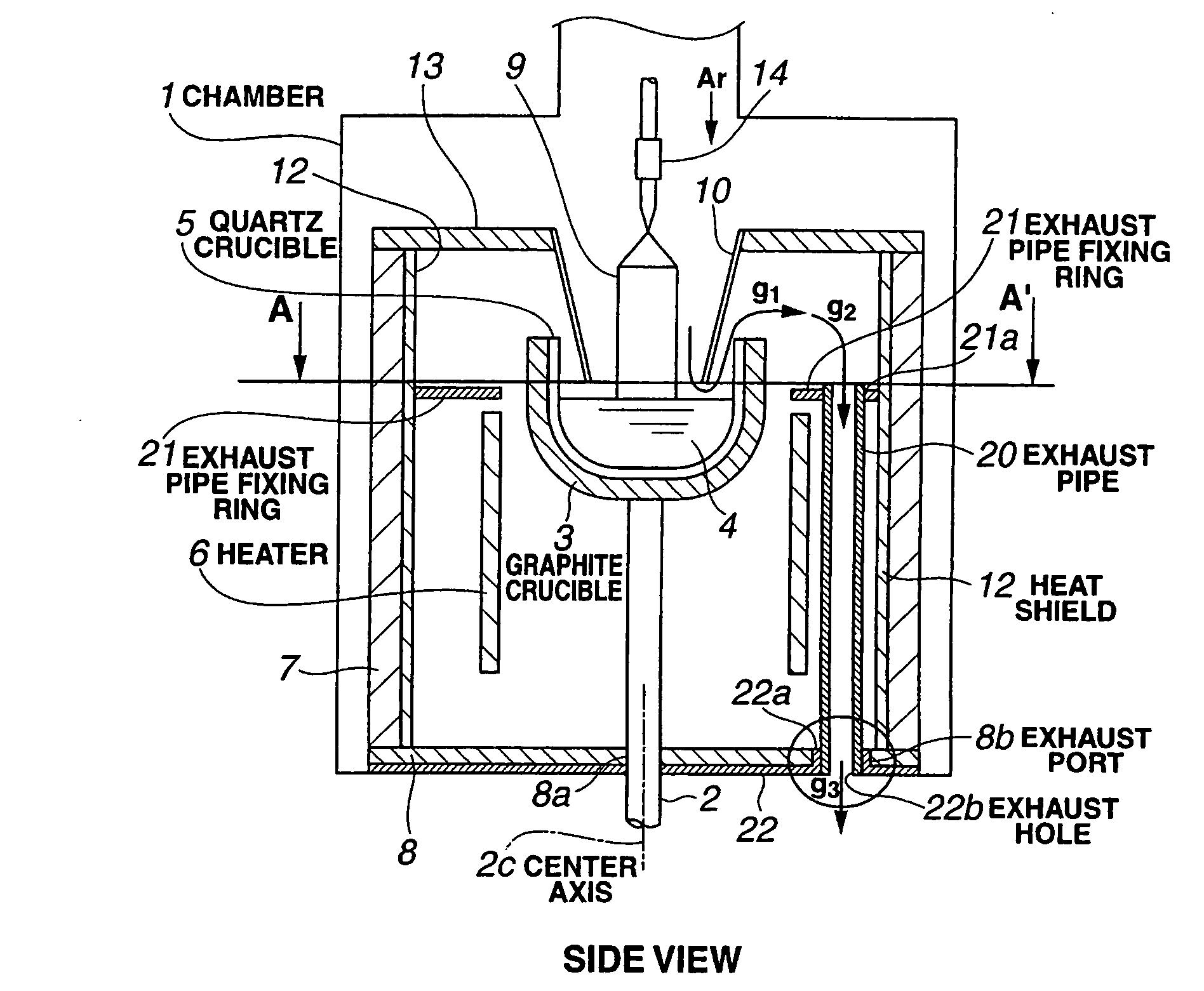 Semiconductor Single Crystal Production Device And Producing Method Therefor