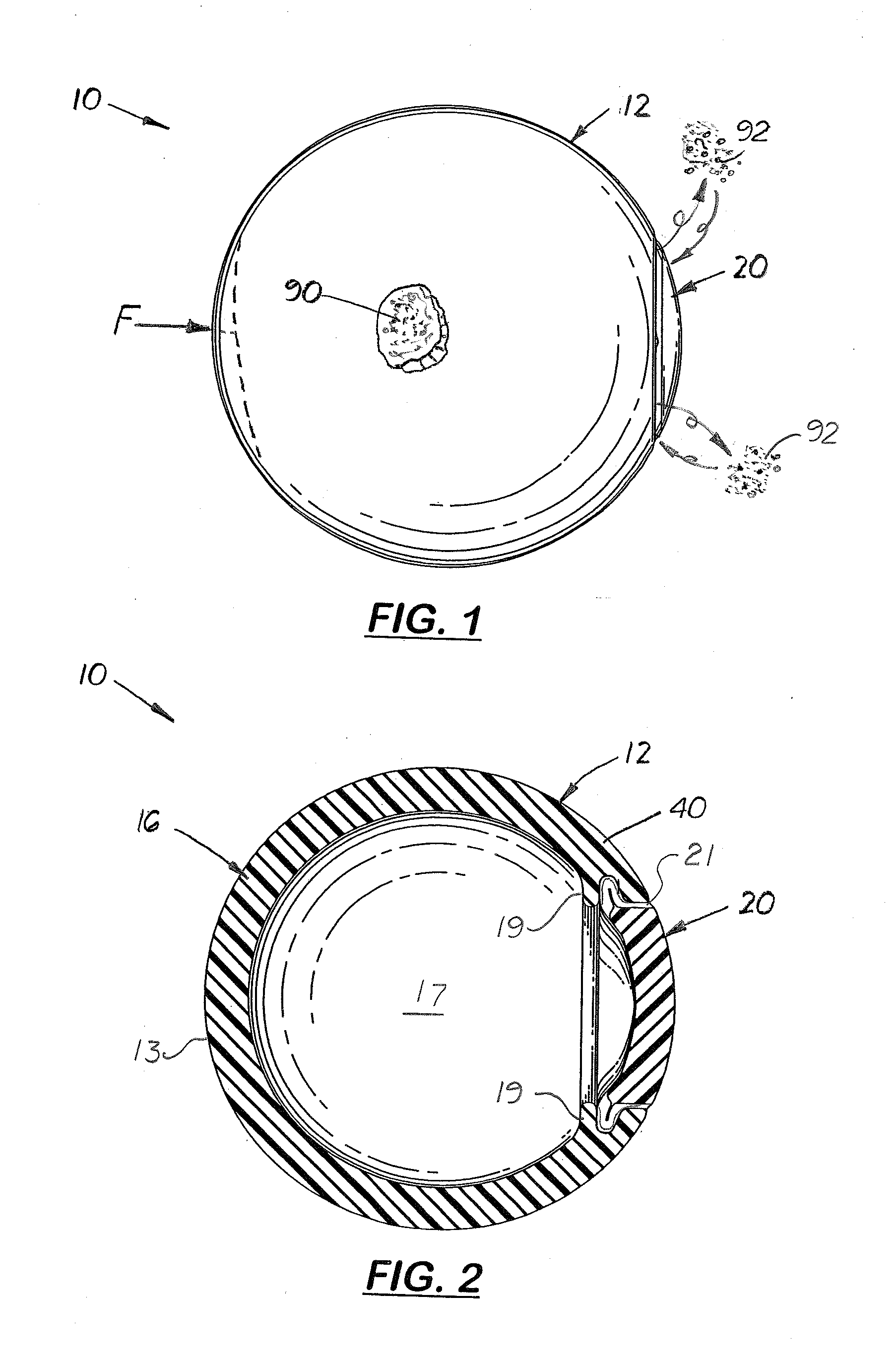 Simulated pressurized ball and manufacturing method