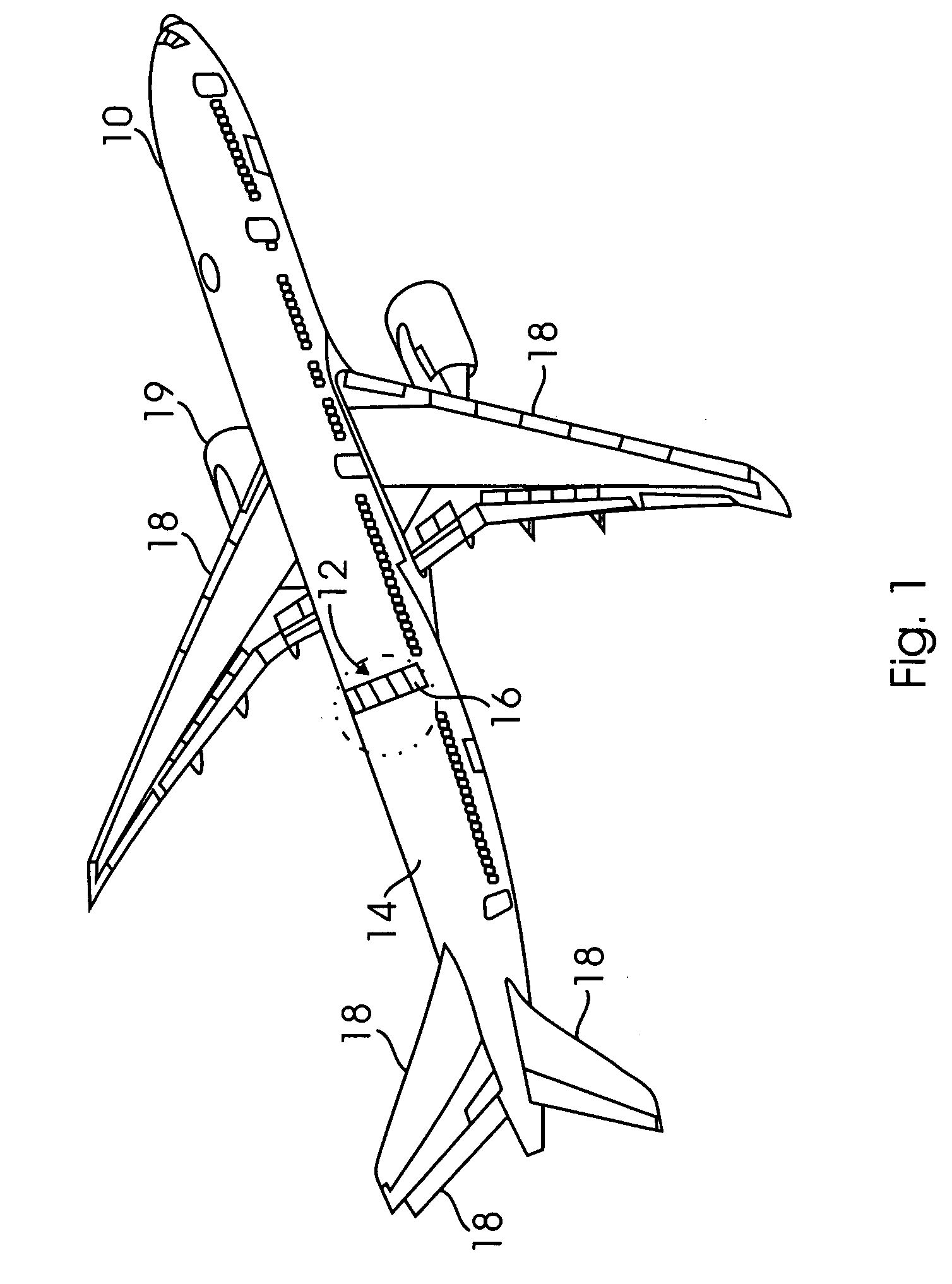 Method and system for exterior protection of an aircraft