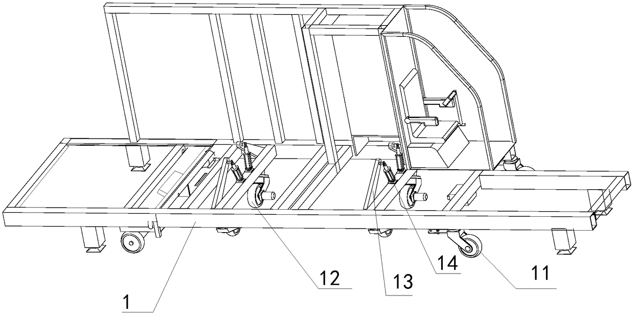 Intelligent loading and unloading device for containerized goods