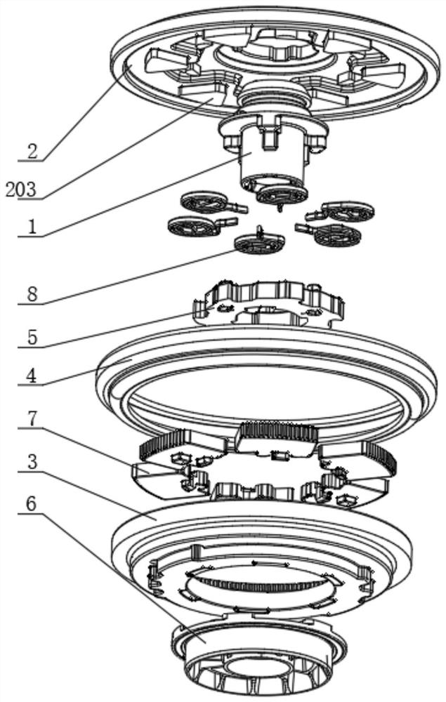 Manual angle adjuster and adjusting method