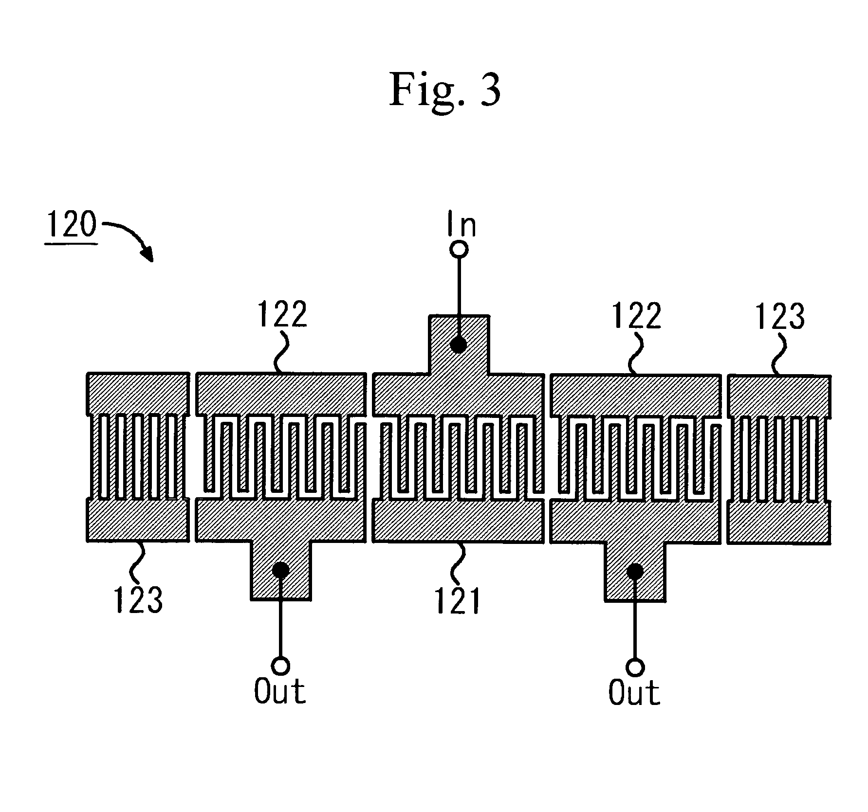Duplexer having two surface acoustic wave filters on one substrate