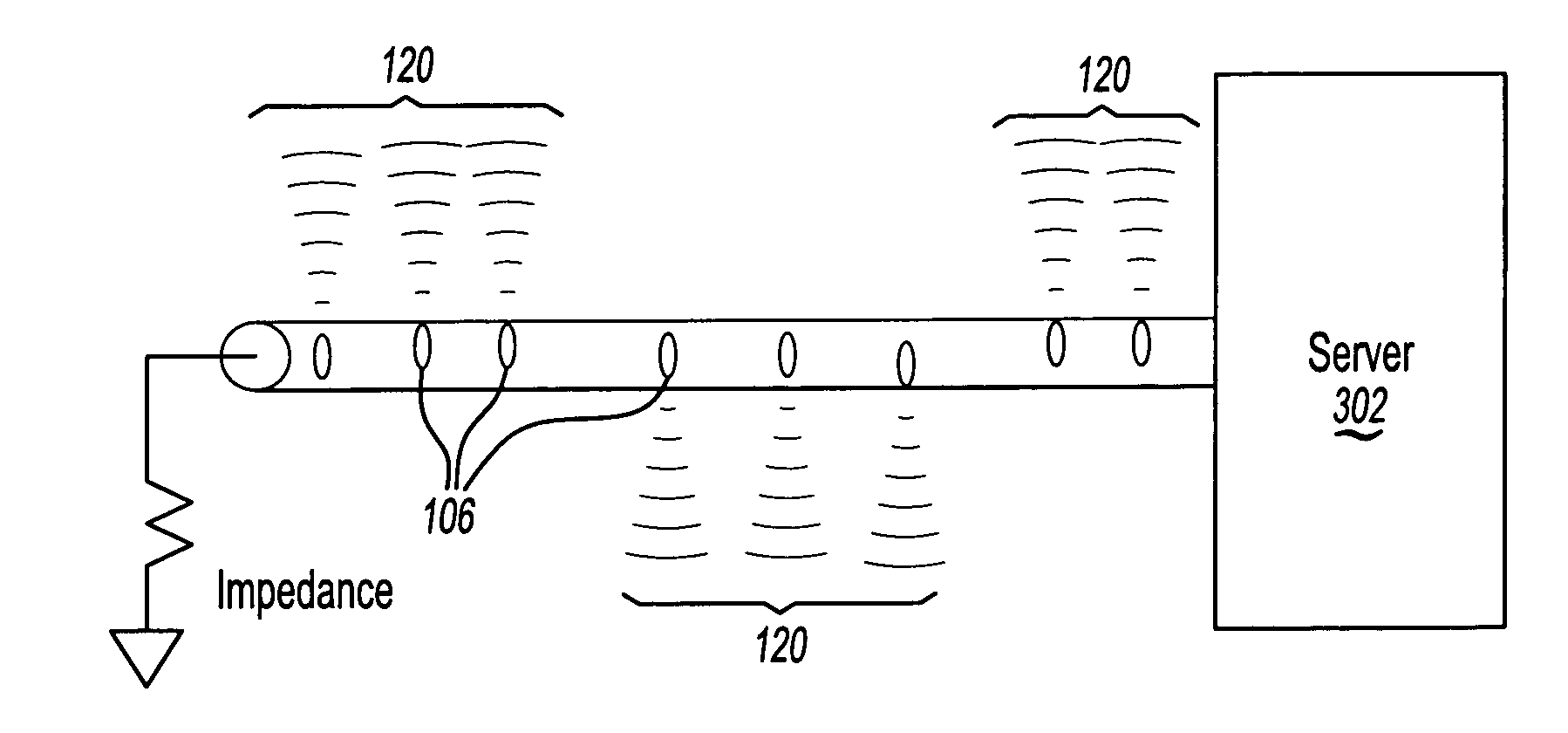 Multi-receiver communication system with distributed aperture antenna