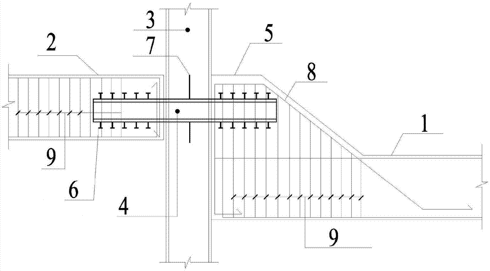 Shallow-to-deep foundation pit supporting structure and method