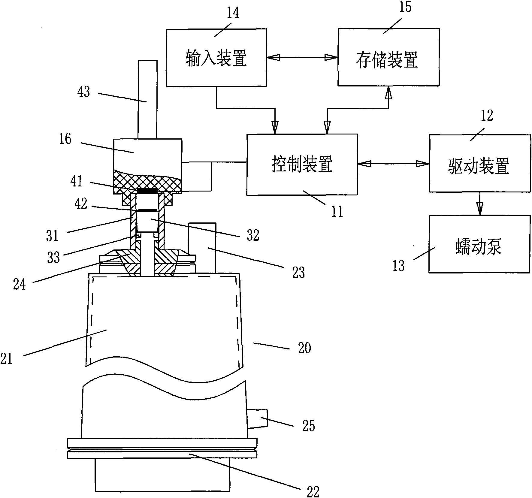 Pressure detection device and microbial detection film system