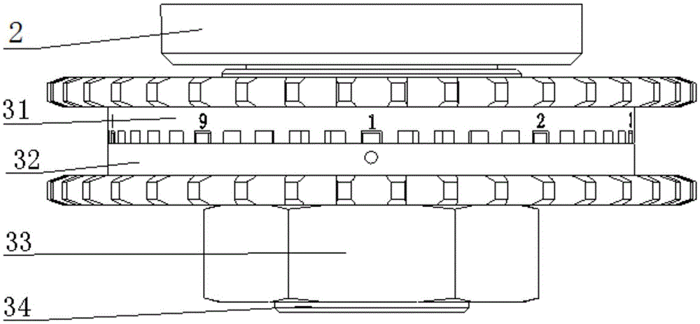 A carton conveying system for a cartoning machine with multiple specifications