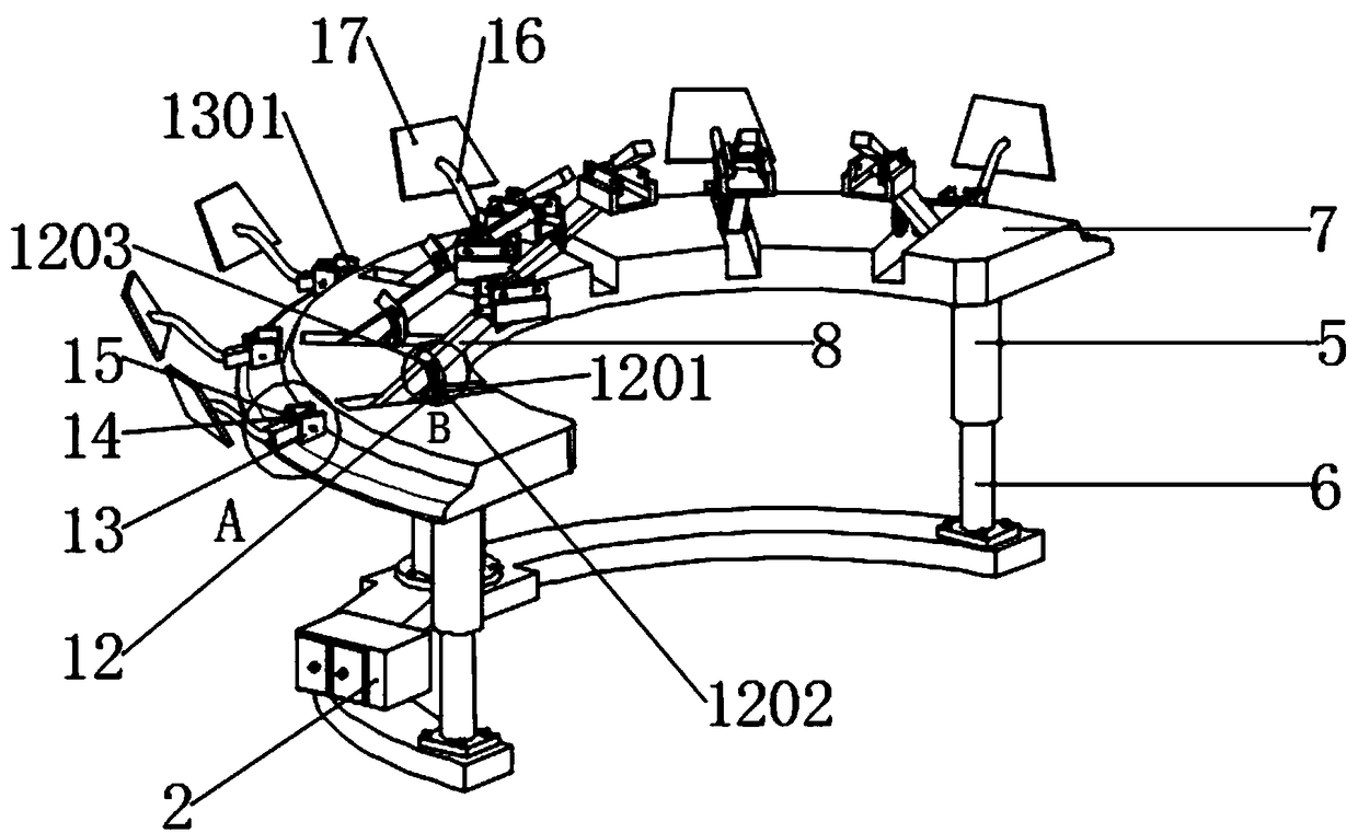 Musical instrument bracket capable of being simultaneously used by multiple persons and chairs of musical instrument bracket