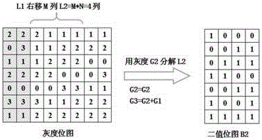 Laser direct writing method based on large-area multi-step binary optical element