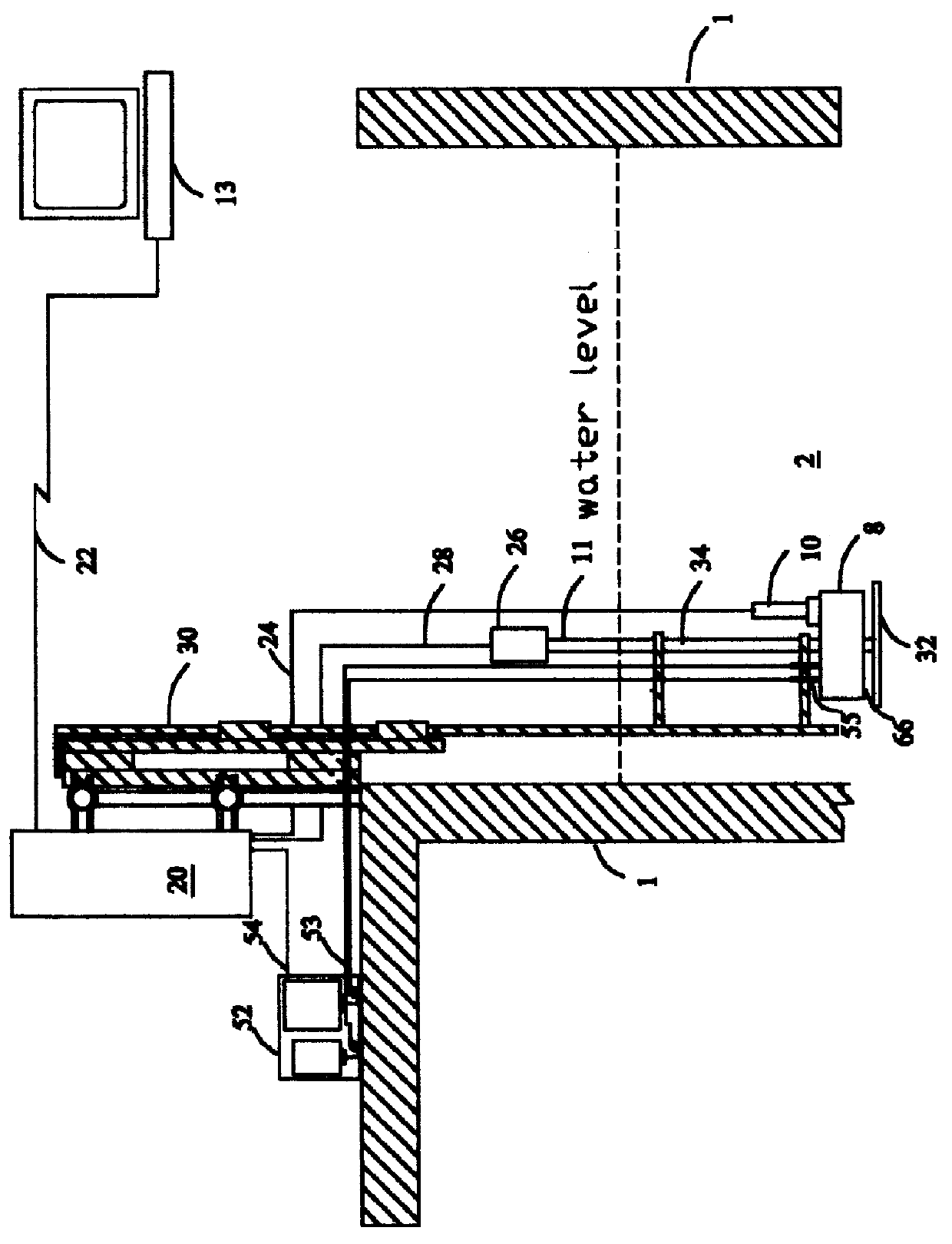 Apparatus for measuring ammonia in biochemical processes