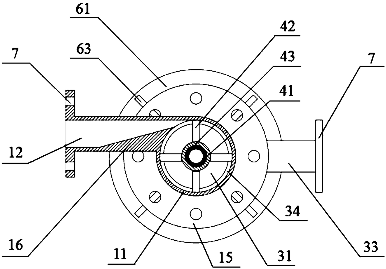 A cyclone electrostatic coalescence device