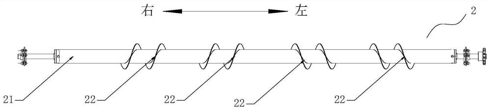 Grass discharging mechanism, ear and stem harvesting table and corn harvester