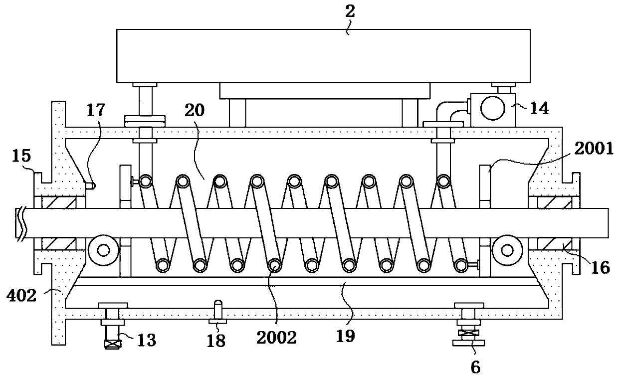 Rapid cooling device for PVC pipe production