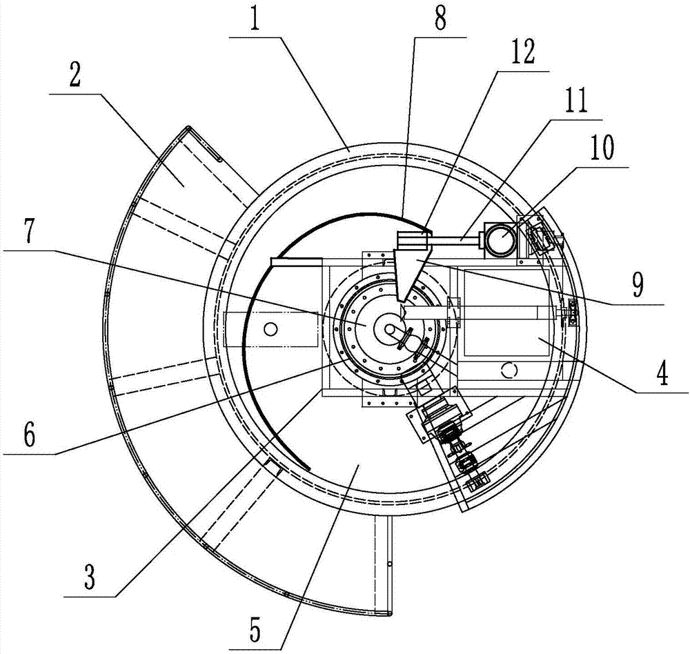 Auxiliary skimming shallow air floatation machine