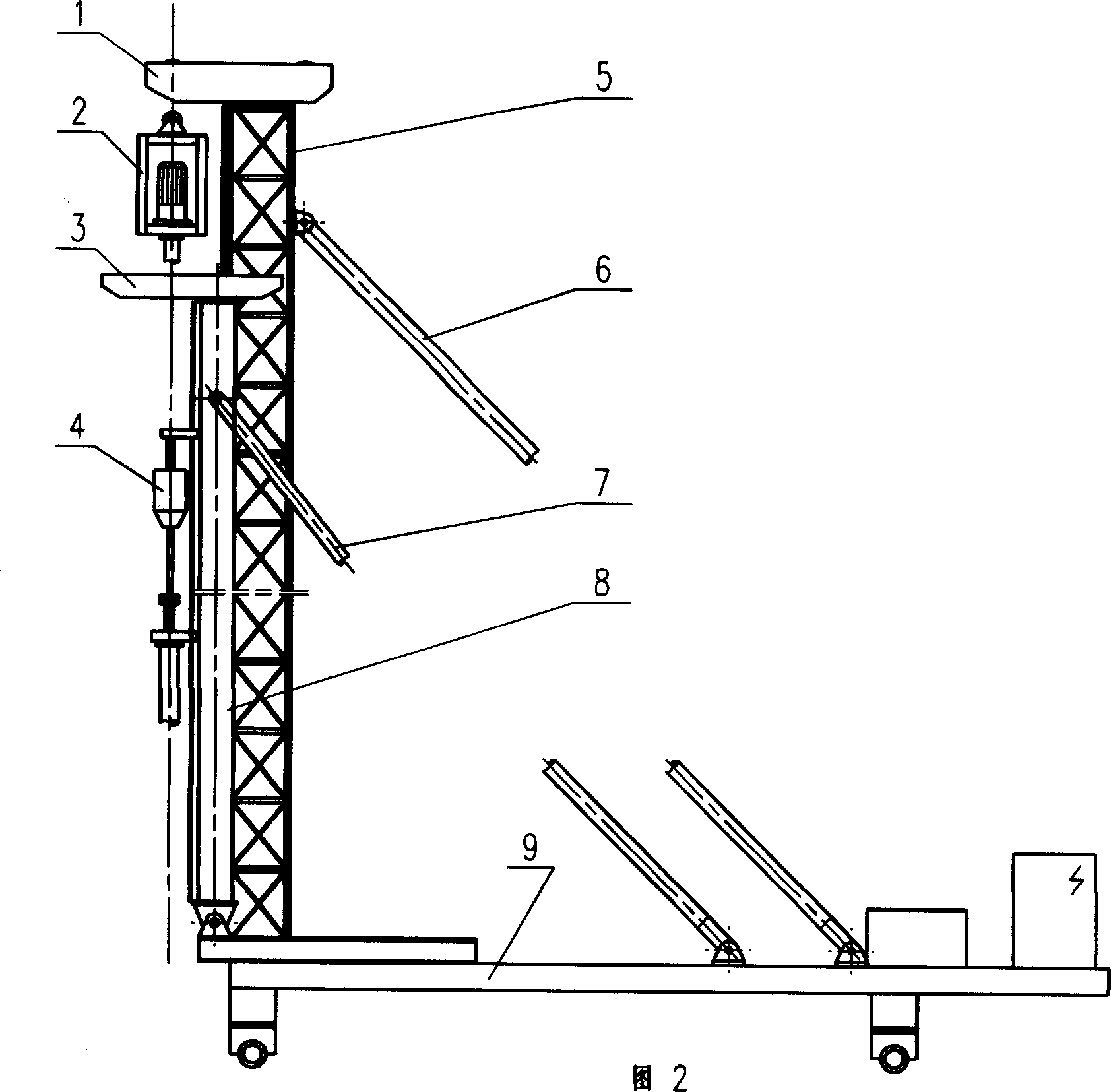 Original soil strengthen pile sinking method and its construction apparatus