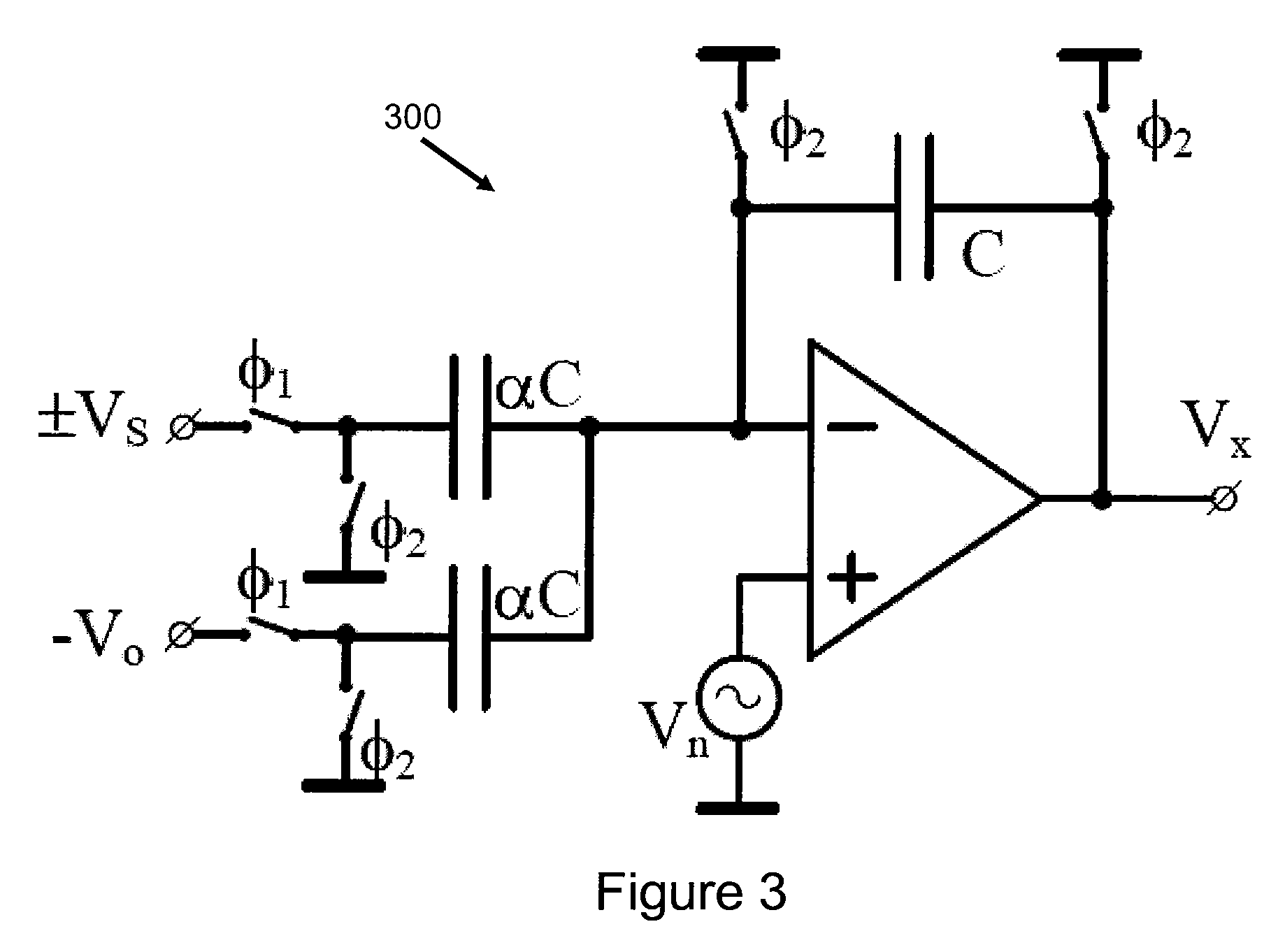 Readout circuit for self-balancing capacitor bridge