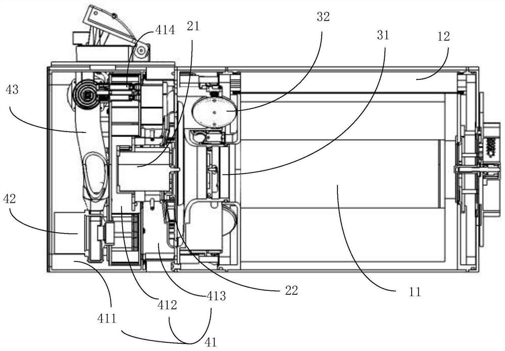 Double-channel air ventilation and purification device and valve assembly thereof