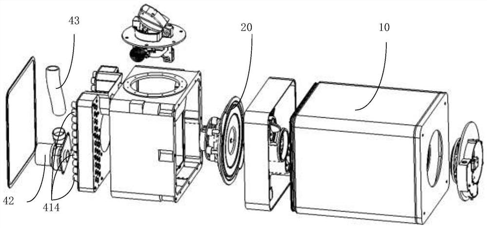 Double-channel air ventilation and purification device and valve assembly thereof