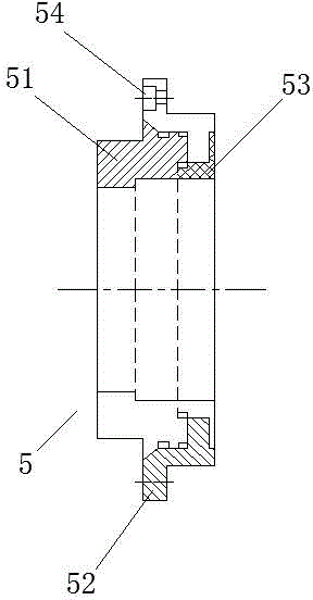 Sealing device for jacking and rotating of printing plate cylinder