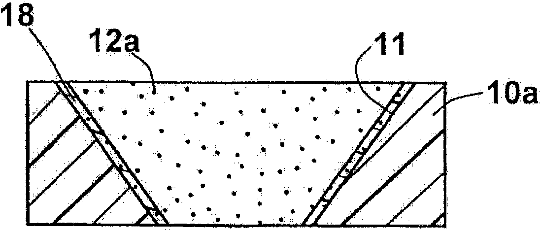 White color reflecting material and process for production thereof