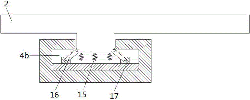 Linear cutting clamp of gear