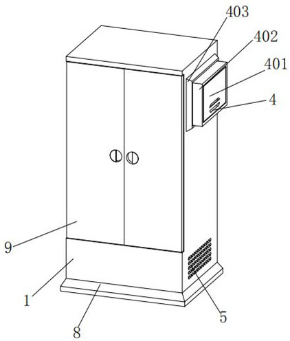 An energy-saving flame-retardant high and low voltage switchgear