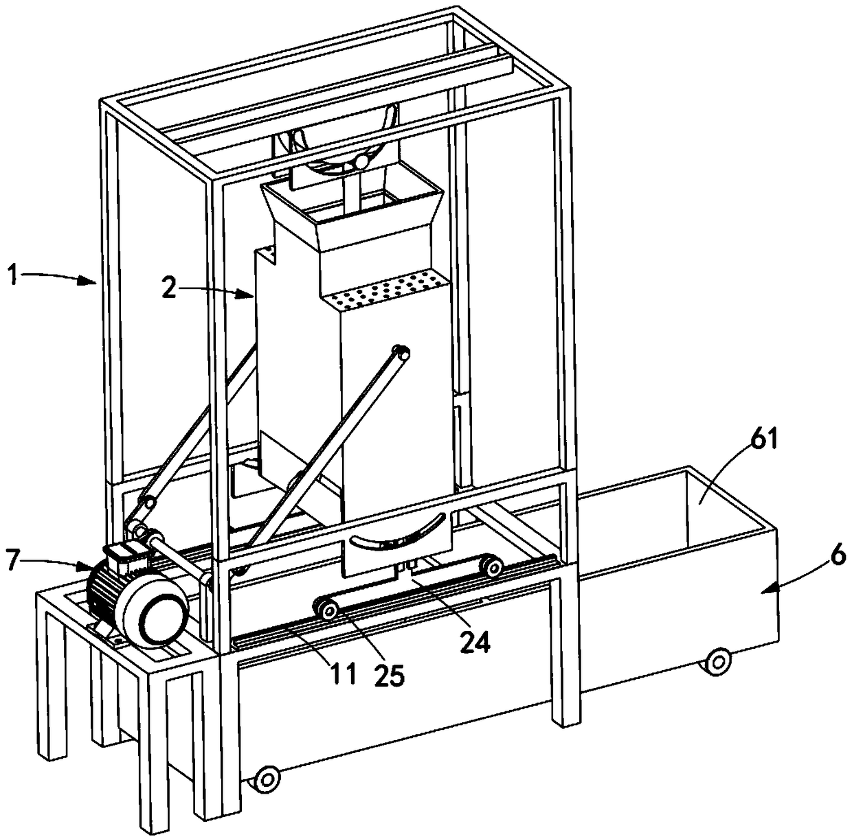 Vermicelli quick processing device