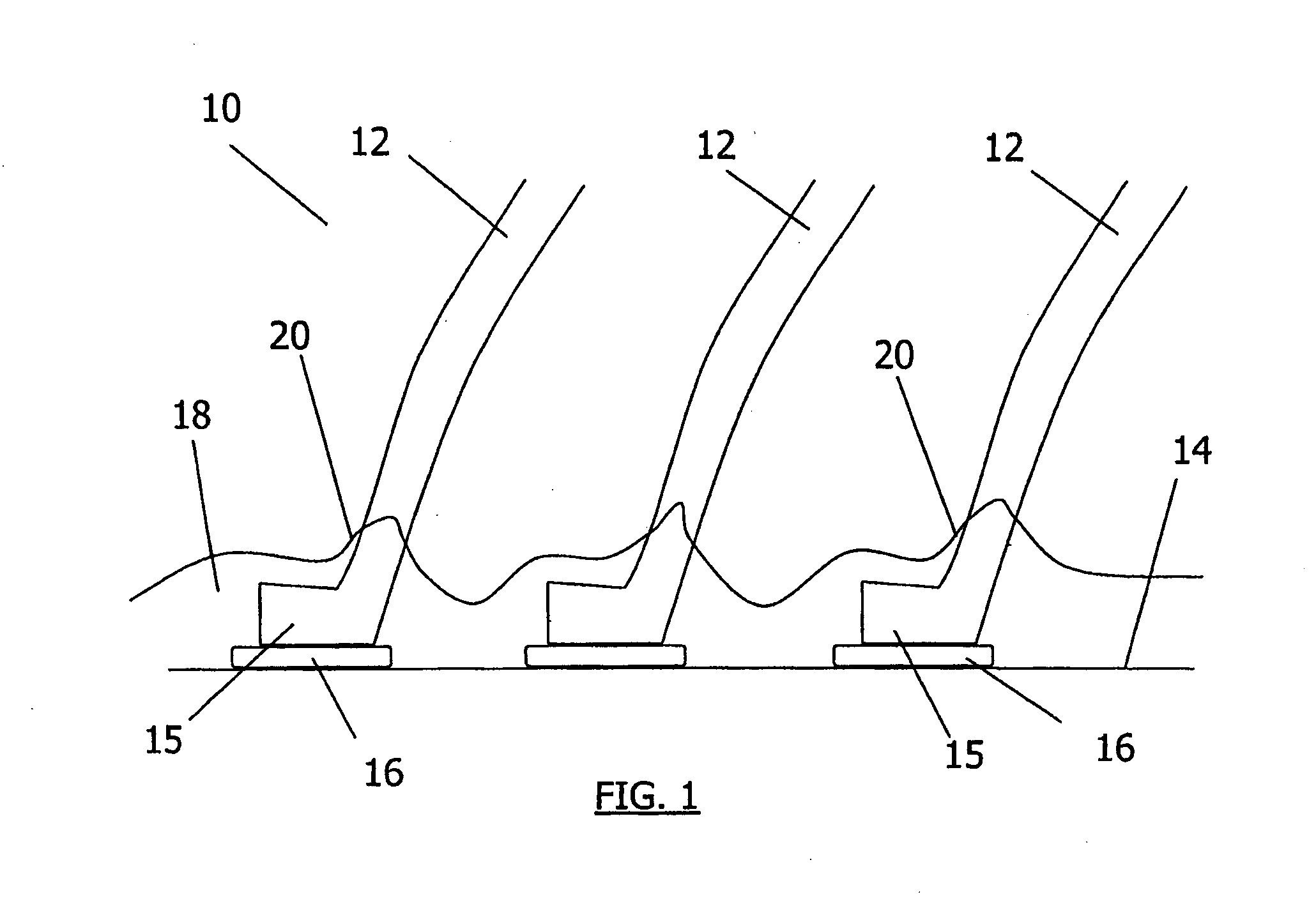 Reinforced probes for testing semiconductor devices
