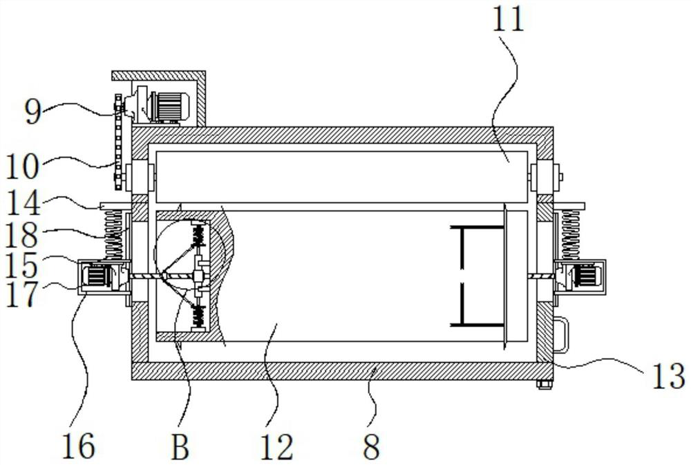 Carton die-cutting circular die device and process thereof