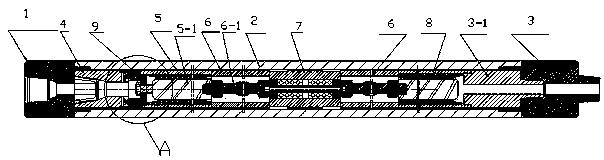 Screw power device for sand suction pump