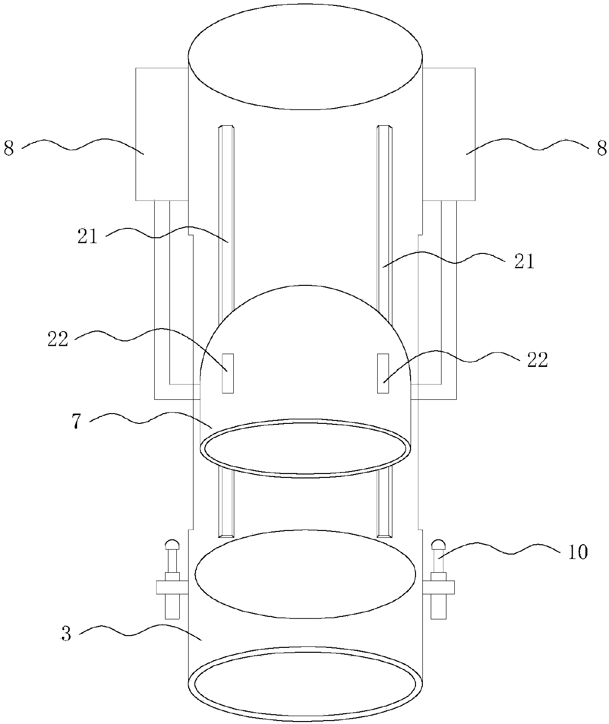 A basketball pass and catch training device