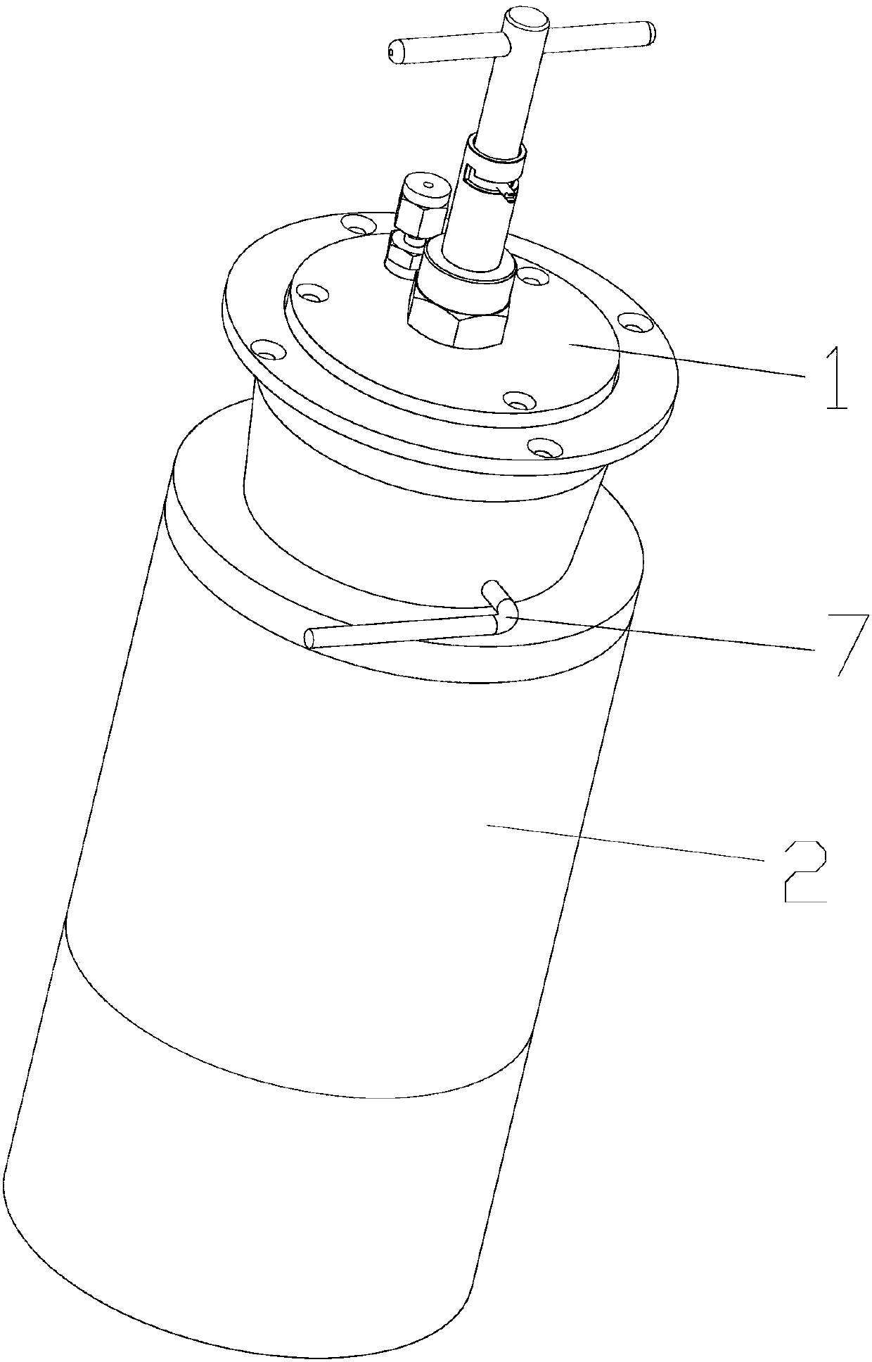 A thermal desorption tube aging treatment equipment