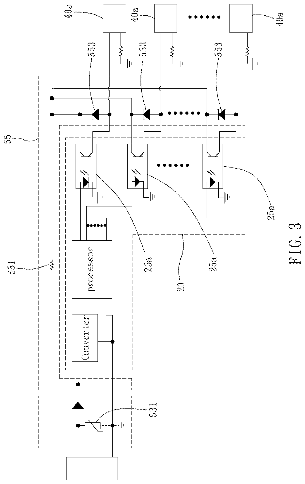 Electrical protection device for mechanical equipment