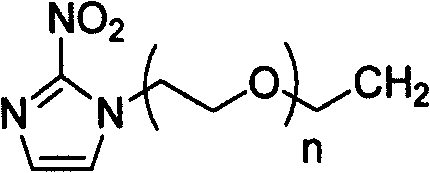 Technetium carbonyl marked 2-nitroimidazole complex as well as preparation method and application thereof