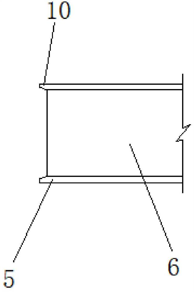 A butt joint structure and joint method of two boards with different thicknesses