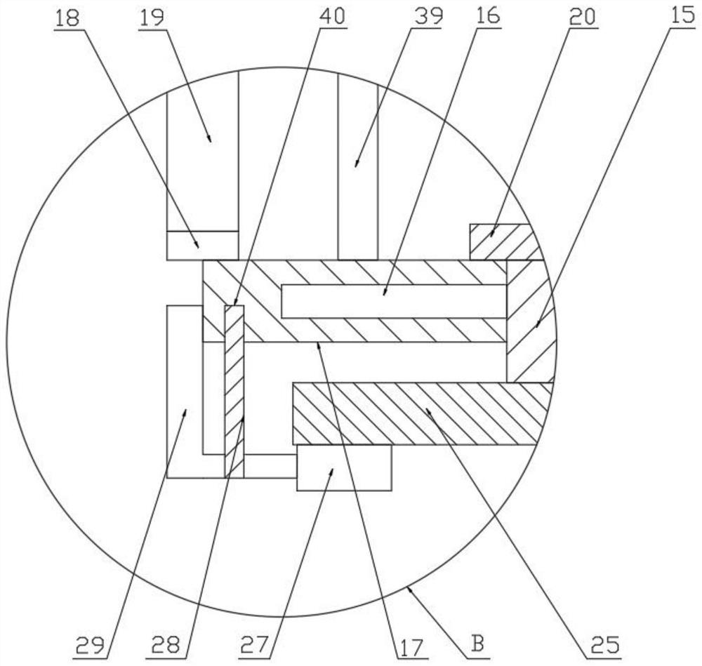 Efficient anti-corrosion cleaning device for inner wall of chimney