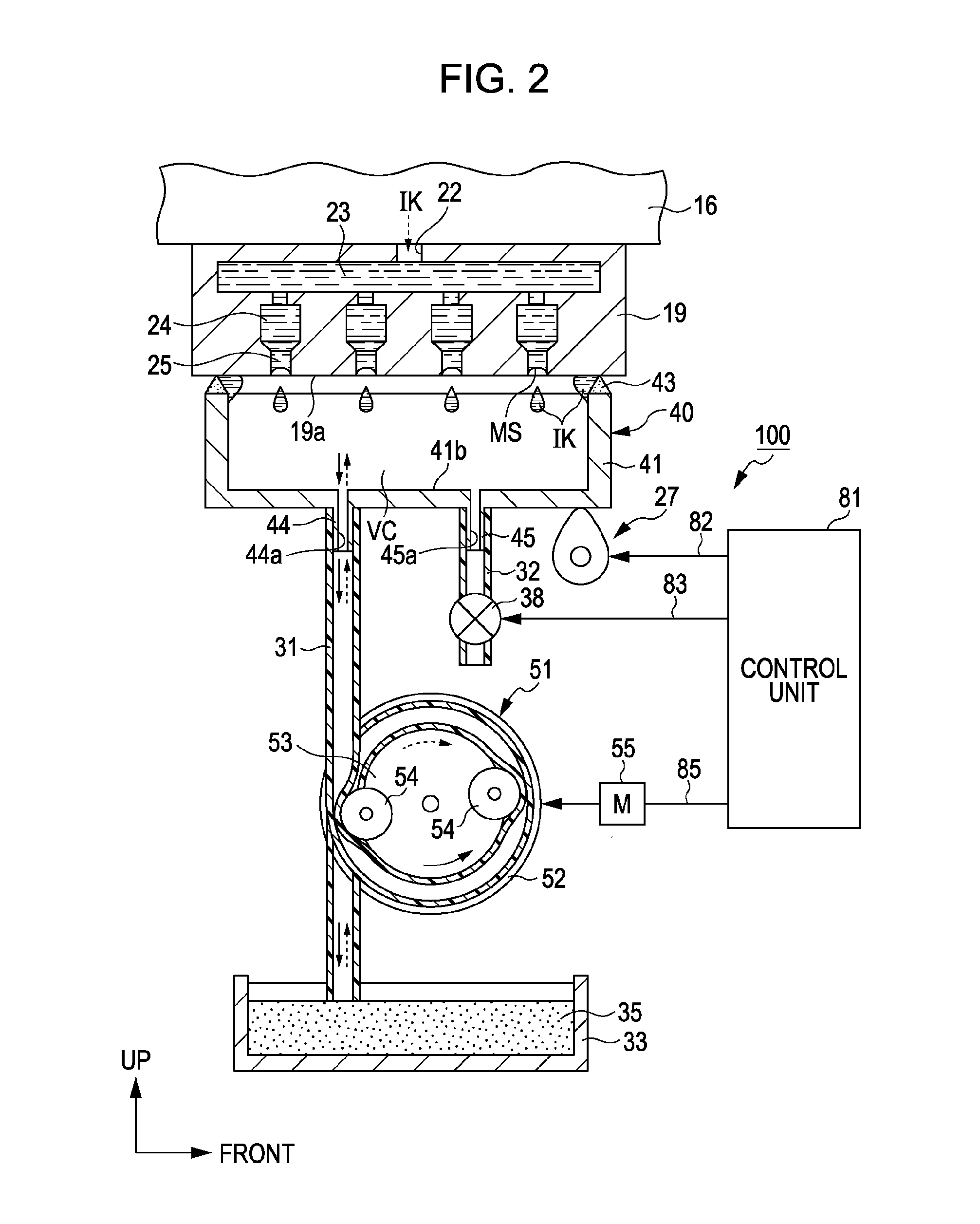 Maintenance device and liquid ejecting apparatus